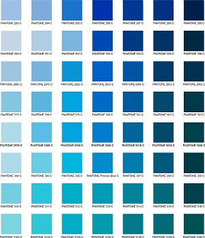 Pantone Blues