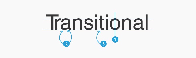 Transitional Features