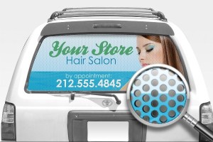 2001 Toyota 4Runner Rear Window Graphic