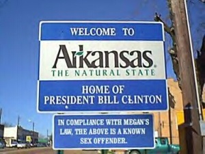 Funny Clinton Sign