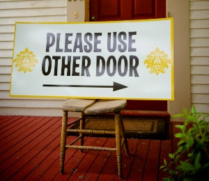 Outdoor Wedding Signs