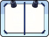 Install Backlit Film Inside Glass step 2