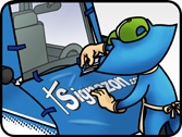 Install car graphics Step 1