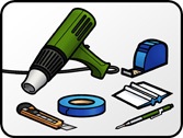 supplies to install car graphics