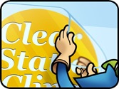 Install Tips for Static Cling Outside Glass