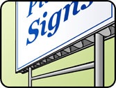Installing corrugated plastic in an H frame