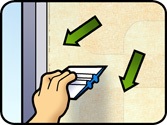 Install Etched Glass Frosted Background Inside Step 7