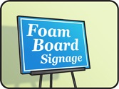 how to display foam board