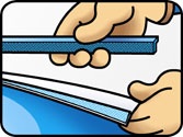 Retractable Banner Stand Step 1